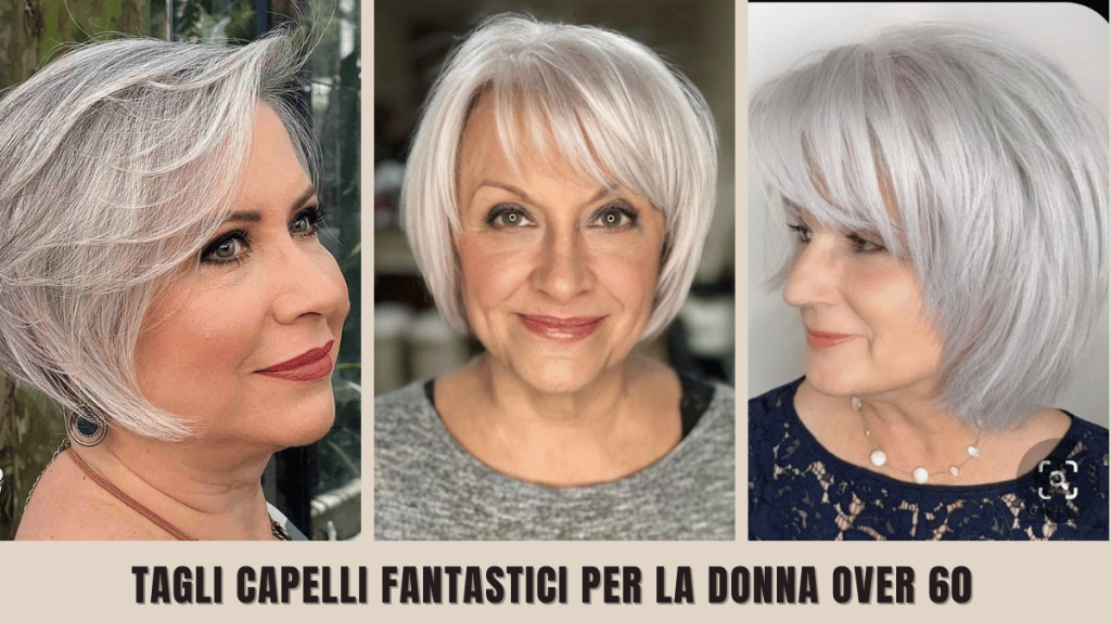 tagli bob capelli-corti per la donna over 60 belli autunno 2023