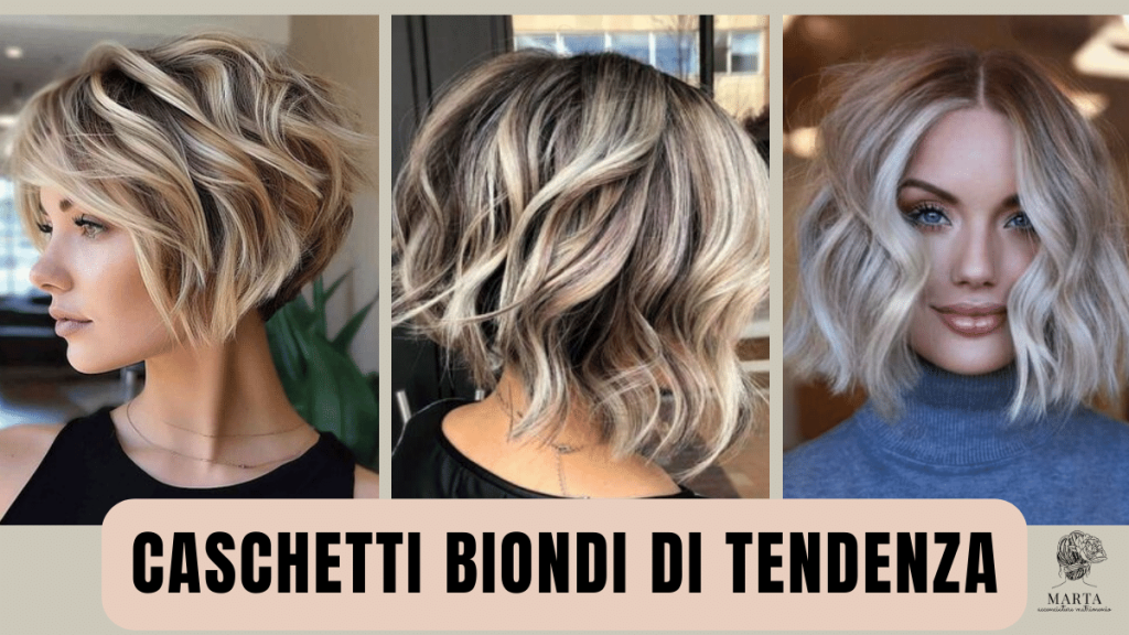 Caschetti biondi attraenti per il 2023 2024 idee