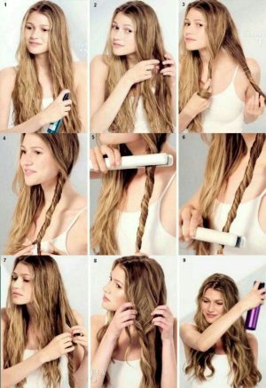 Onde morbide tutorial torchon capelli medio lunghi