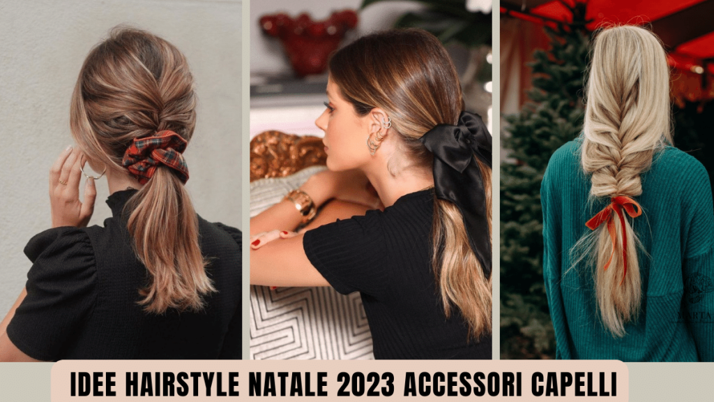 copia gli hairstyle natale accessori capelli natale 2023