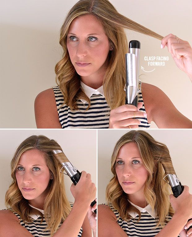 tutorial fai da te capelli medio lunghi ferro