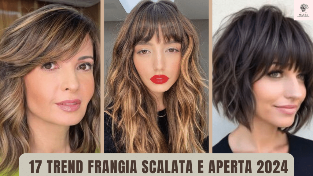 17 idee frangia aperta e scalata tendenze 2024