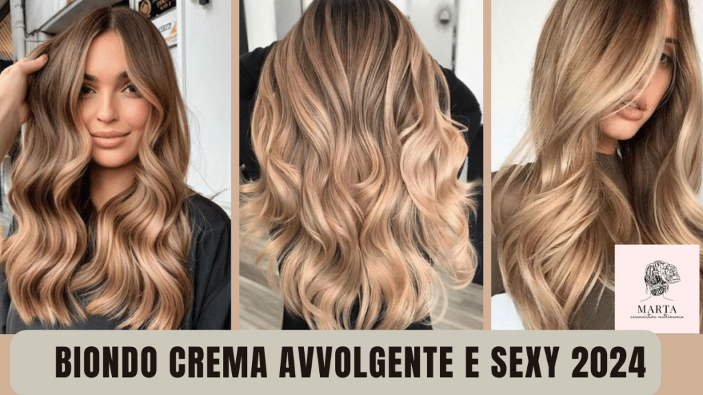 Biondo crema idee capelli tendenza 2024