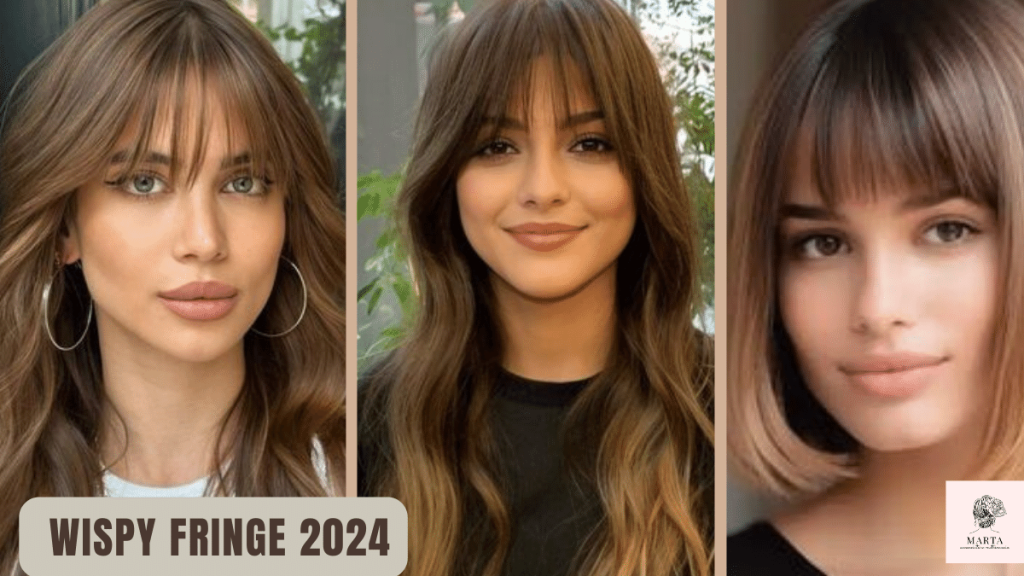 frangia sottile hot wispy fringe primavera 2024.