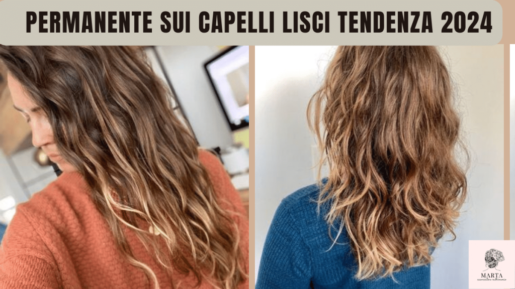 permanente capelli lisci tendenza 2024 idee