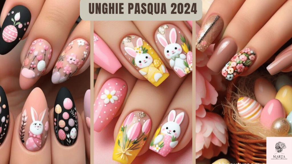 unghie pasqua 2024 idee attraenti per la tua nail art