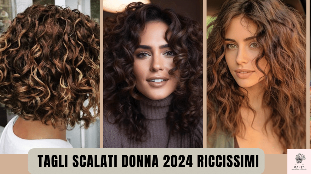 agli capelli scalati donna ricci 2024 aprile