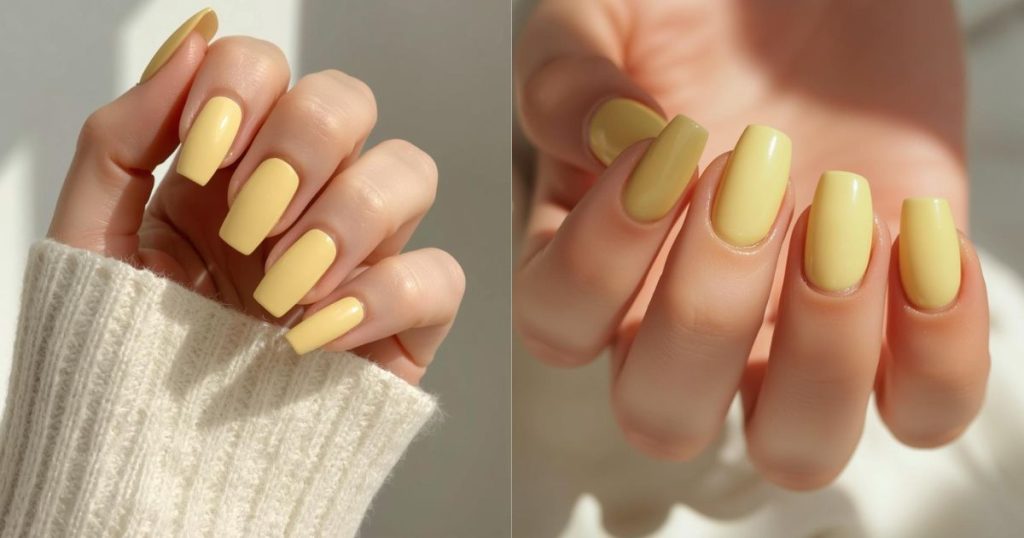 unghie butter gialle primavera 2026