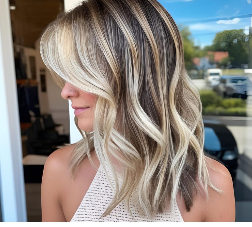 balayage biondo perla estate 2025