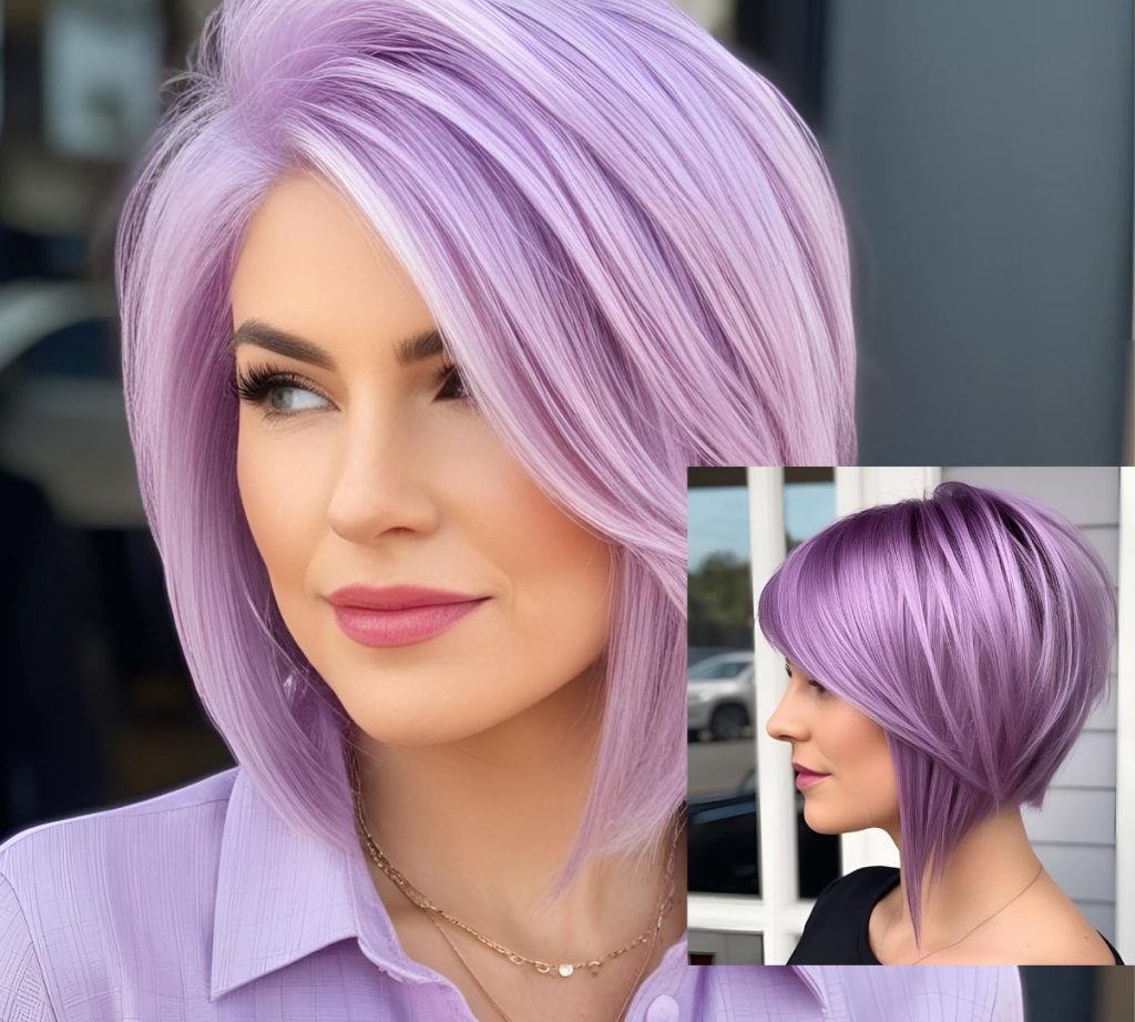 CASCHETTO LILLA OVER 40 CAPELLI BIANCHI ESTATE 2025