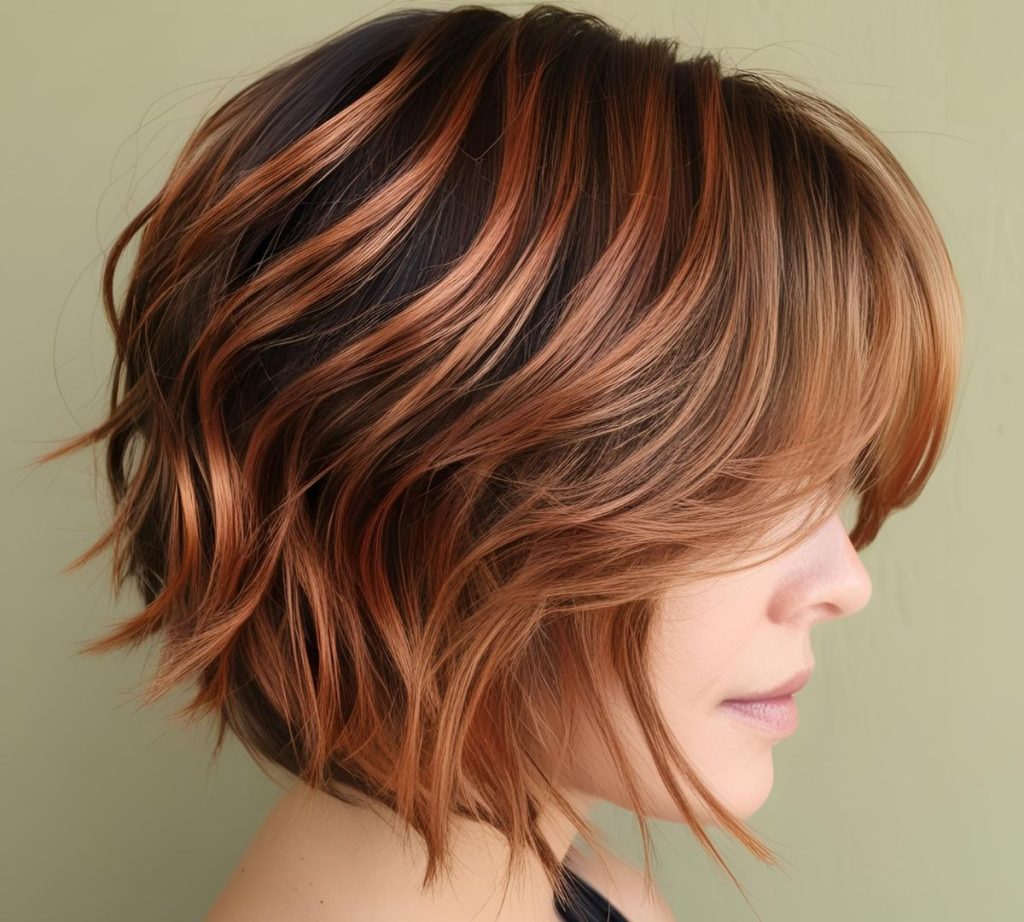schiariture color rame contouring frangia 2025 estate