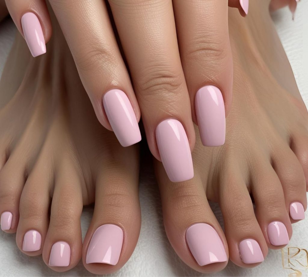 UNGHIE ROSA NUDE ESTATE 2025 CHIARO