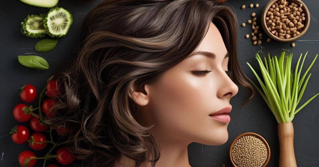 caduta capelli alimenti estate