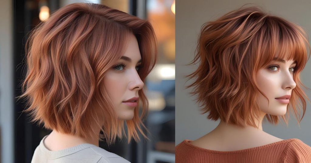 taglio shag balayage autunno medio 2025