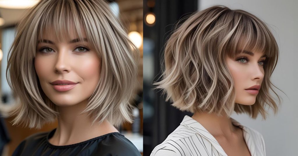 taglio corto shag bob frangia 2025 2026