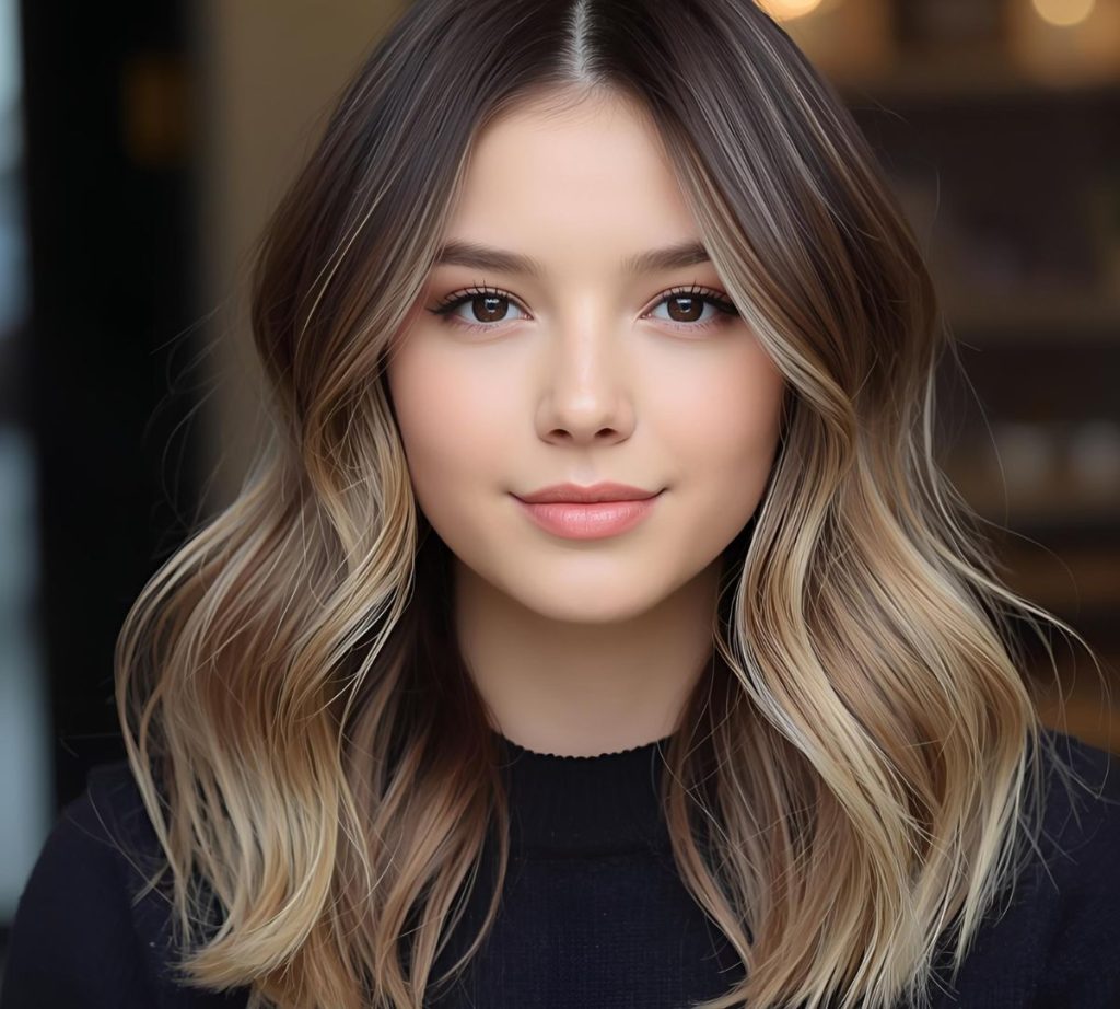 meches balayage naturale autunno inverno 2025