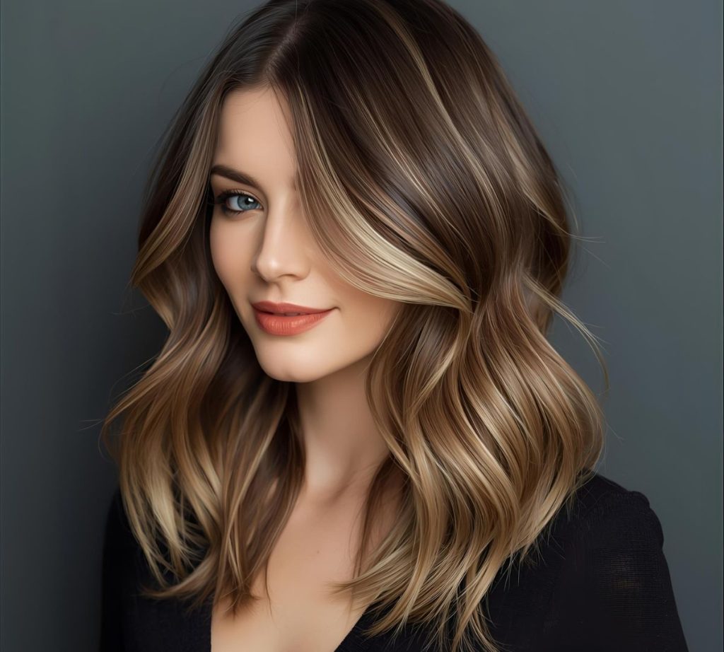 contouring balayage biondo vaniglia 2025