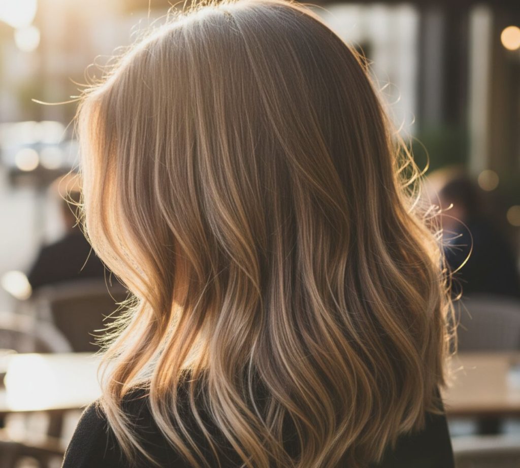 meches profondita e movimento 2025 autunno capelli medi