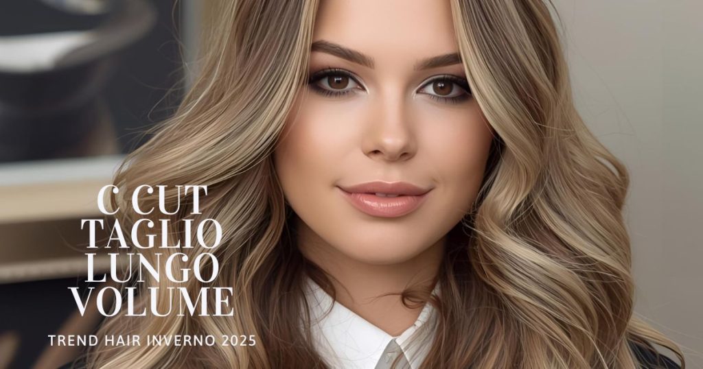 c cut taglio capelli lungo volume inverno 2025 anni 90