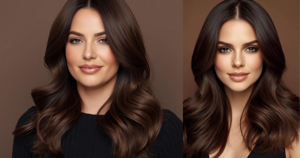 colore capelli 2026 cioccolato balayage brunette